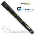 JumboMax Tour Series Giant (SMALL +1/4") Grips - Black / Lime Green