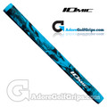 Iomic Army Pistol Putter Grip - Black / Sky Blue