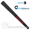 Arm-Lock Golf 17 Inch AL3 Series Giant Putter Grip - Black / Red