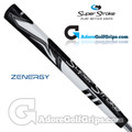 SuperStroke ZENERGY Pistol 1.0PT Putter Grip - Black / White