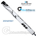 SuperStroke ZENERGY Tour XL Plus 2.0 Tech-Port Putter Grip - White / Black