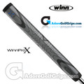 Winn Pro X 1.32" Jumbo Paddle Lite Putter Grip - Dark Grey