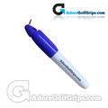 AdoreGolfGrips.com Pocket Size Waterproof Permanent Marker Golf Ball Pens - Blue