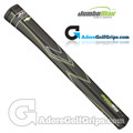 JumboMax JMX Pro Midsize Pistol Putter Grip - Black / Lime Green / White