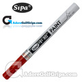 Sipa Golf Club Paint Fill Pen 0.70mm - Red
