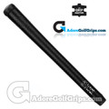 The Grip Master The Master Cowhide Leather Sewn Midsize Grips - Black