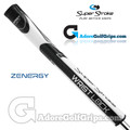 SuperStroke ZENERGY WristLock Tech-Port Putter Grip - Black / White