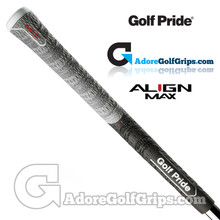 Golf Pride MCC Align Max Midsize Grips - Grey / Black / Red