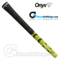 Onyx Fusion Cord Grips - Lime Green / Black