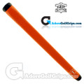 The Grip Master Montana Cow Leather Stitchback Pistol Putter Grip - Orange