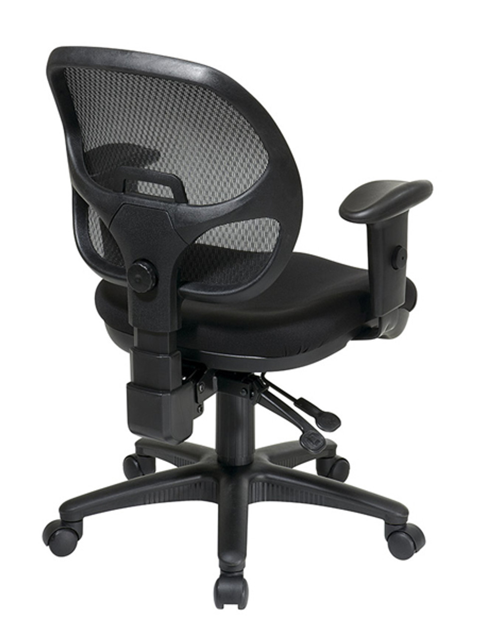 Office Star Ergonomic Task Chair with ProGrid Back and Adjustable Arms