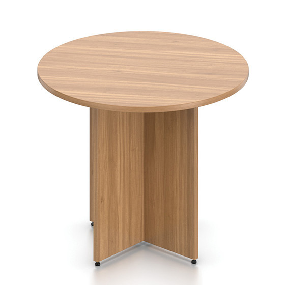 Offices To Go - Round Table/Cross Base-36W x 29-1/2H - Everything