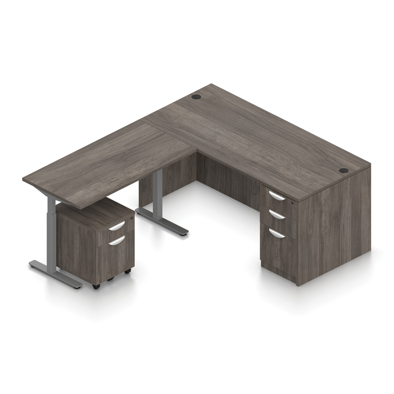 l desk adjustable