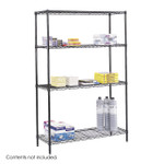 Safco Commercial Wire Shelving, 48 x 18"