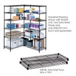 Safco Industrial Extra Shelf Pack, 36 x 18"