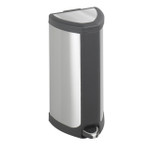 Safco Stainless Step-On 4 Gallon Receptacle