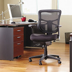 Mesh Mid-Back Multifunction Chair, Black