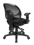 Office Star Ergonomic Task Chair with ProGrid Back and Adjustable Arms