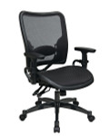 Office Star AirGridÂ Seat and Back Chair Model 6236