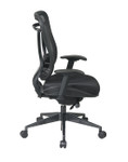 Office Star Executive High Back Chair with Breathable Mesh Back and Mesh Seat