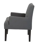 Office Star Main Street Guest Chair with Espresso Finish