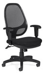 Offices To Go Mesh Seating-Tilter Chair with Arms
