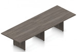 OTG 144" Rectangular Conference Table with Slab Base