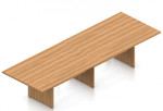 OTG 144" Rectangular Conference Table with Slab Base