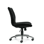 Offices To Go - Low Back Luxhide Armless Executive Chair