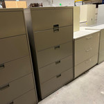 Pre-Owned Steelcase 5 Drawer Lateral File