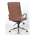 OfficeSource - Merak - Executive High Back with Chrome Base