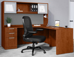 OfficeSource OS Laminate L Shape Typical - OSTYP246