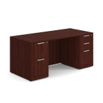 OfficeSource OS Laminate Double Full Pedestal Desk - DBLFDOS101