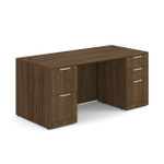 OfficeSource OS Laminate Double Full Pedestal Desk - DBLFDOS101
