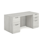 OfficeSource OS Laminate Double Full Pedestal Desk - DBLFDOS101