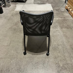 Pre-Owned Sit On It Mesh Back Gray Guest Chair