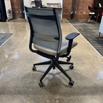 Pre-Owned Sit On It Mesh Back Gray Task Chair