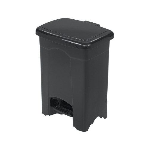 Safco Plastic Step-On Receptacle, 4-Gallon