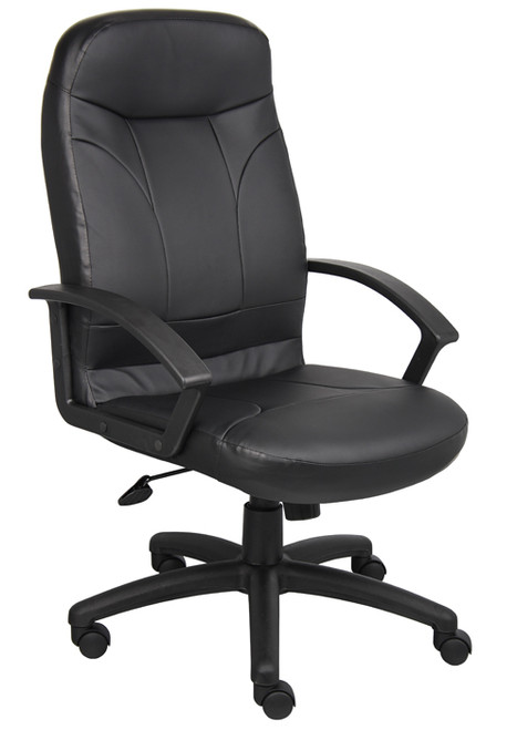 Boss High Back Leatherplus Chair B8401