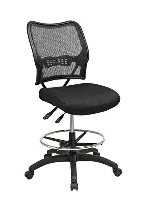 Office Star Sculptured Seat and Back Vinyl Drafting Chair