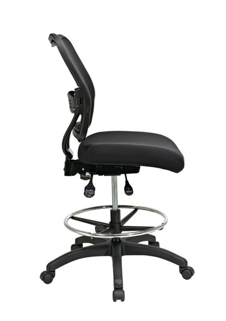 Office Star Deluxe Ergonomic AirGrid Back Drafting Chair with Mesh Seat 13-37N30D Office Star Deluxe Ergonomic AirGrid Back Drafting Chair with Mesh Seat 13-37N30D
