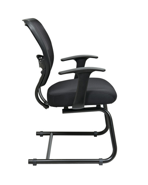 Office Star AirGridÂ Back Visitors Chair with Mesh Seat 5505