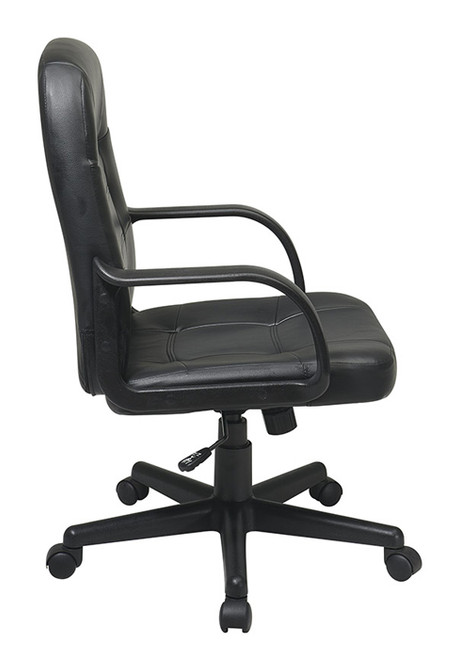 Office Star Eco Leather Executive Chair EC3393-EC3