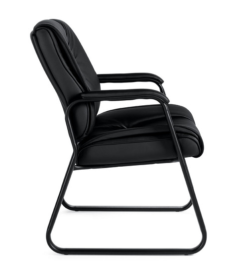 Offices To Go - Sled base guest chair with arms