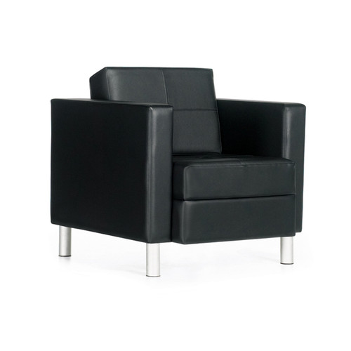 Global CITI-Lounge chair  BLACK/BLACK 7875-BL20