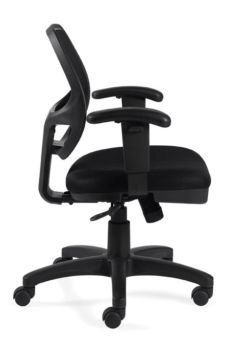 Offices To Go Mesh Seating-Tilter Chair with Arms