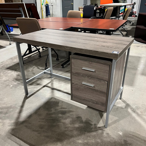 Pre-Owned Grey Laminate Desk