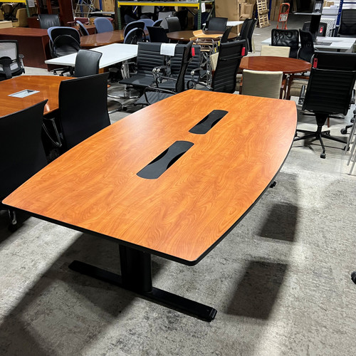 Pre-Owned Cherry Laminate Conference Table