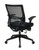 Office Star AirGrid Back and Mesh Seat Managers Chair with Flip Arms