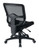 Office Star Ergonomic Task Chair with ProGrid Back and Ratchet Back Height Adjustment without Arms